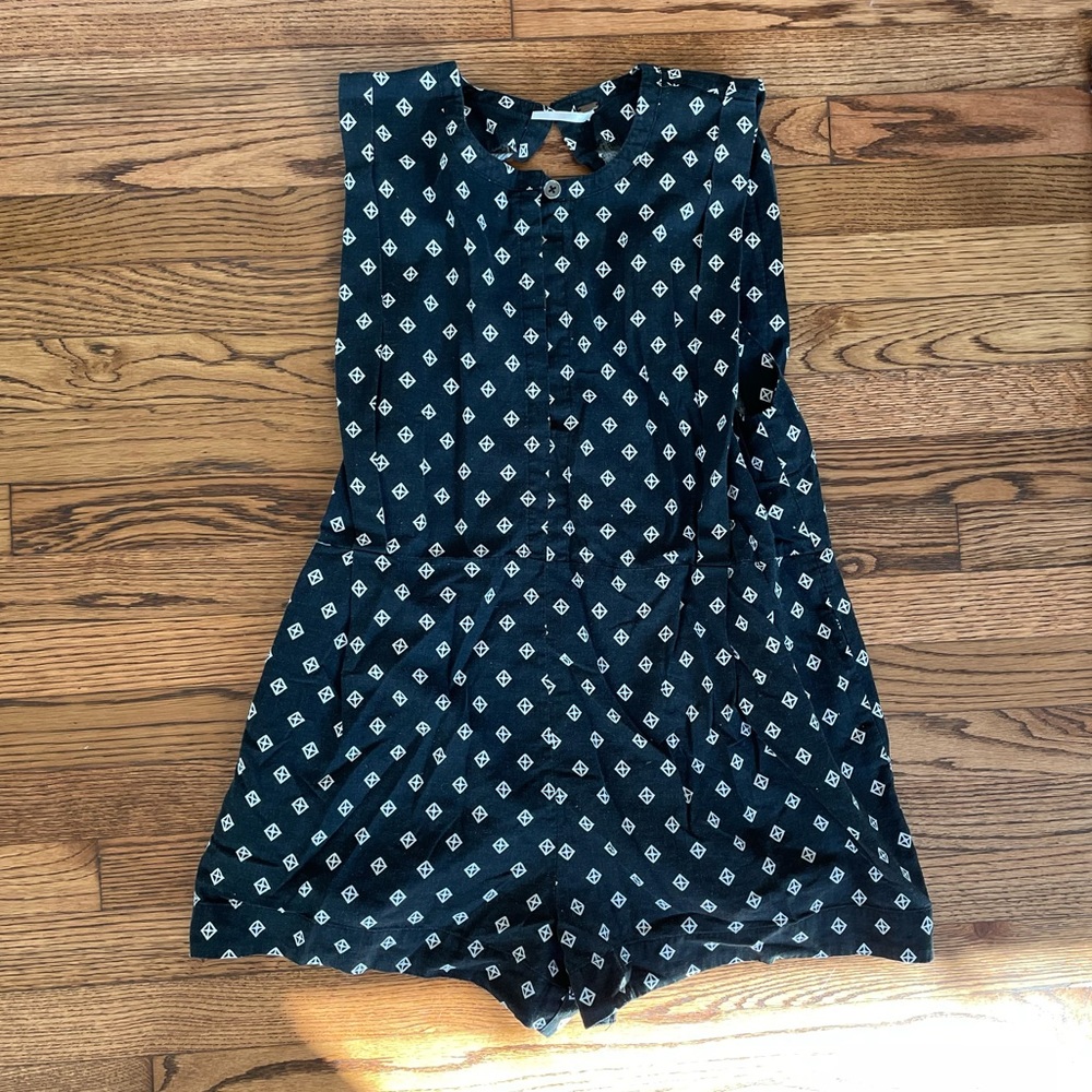 Free People | Ashley Diamond Print Sleeveless Romper - Picture 3 of 5